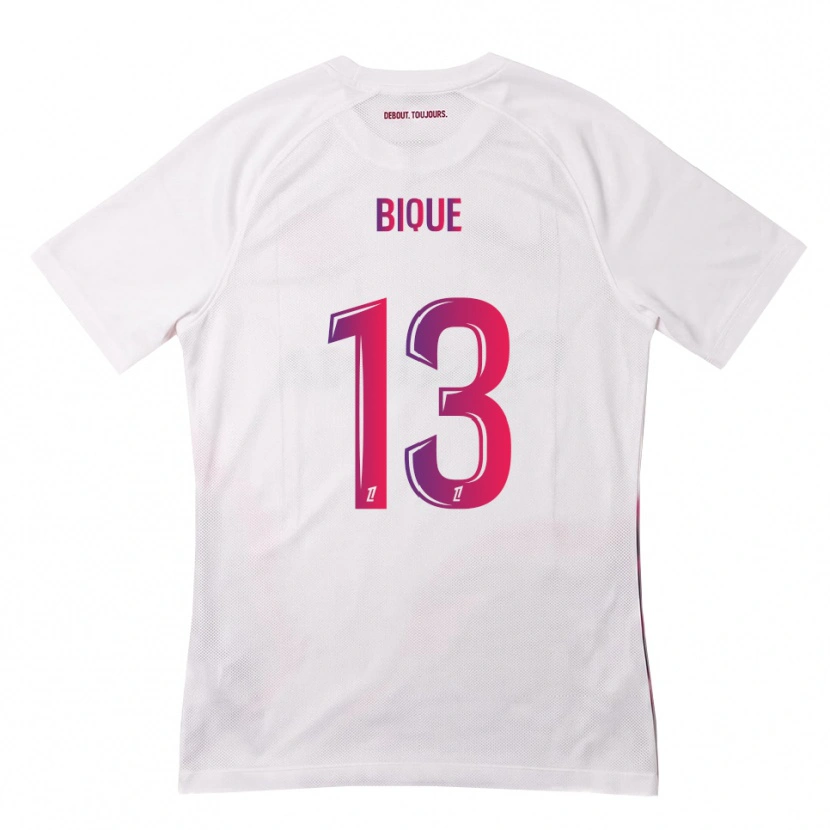 Danxen Dámské Darren Bique #13 Bílá Růžová Fialová Daleko Hráčské Dresy 2026/27 Dres