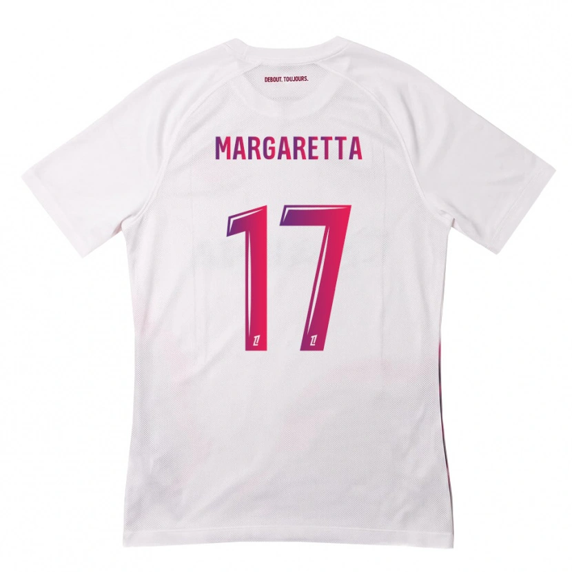 Danxen Dámské Jessica Margaretta #17 Bílá Růžová Fialová Daleko Hráčské Dresy 2026/27 Dres