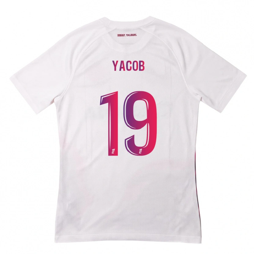 Danxen Dámské Ilana Yacob #19 Bílá Růžová Fialová Daleko Hráčské Dresy 2026/27 Dres