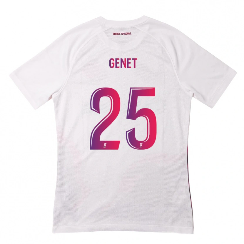 Danxen Dámské Marine Genet #25 Bílá Růžová Fialová Daleko Hráčské Dresy 2026/27 Dres