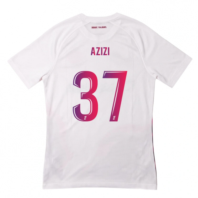 Danxen Dámské Ilyas Azizi #37 Bílá Růžová Fialová Daleko Hráčské Dresy 2026/27 Dres