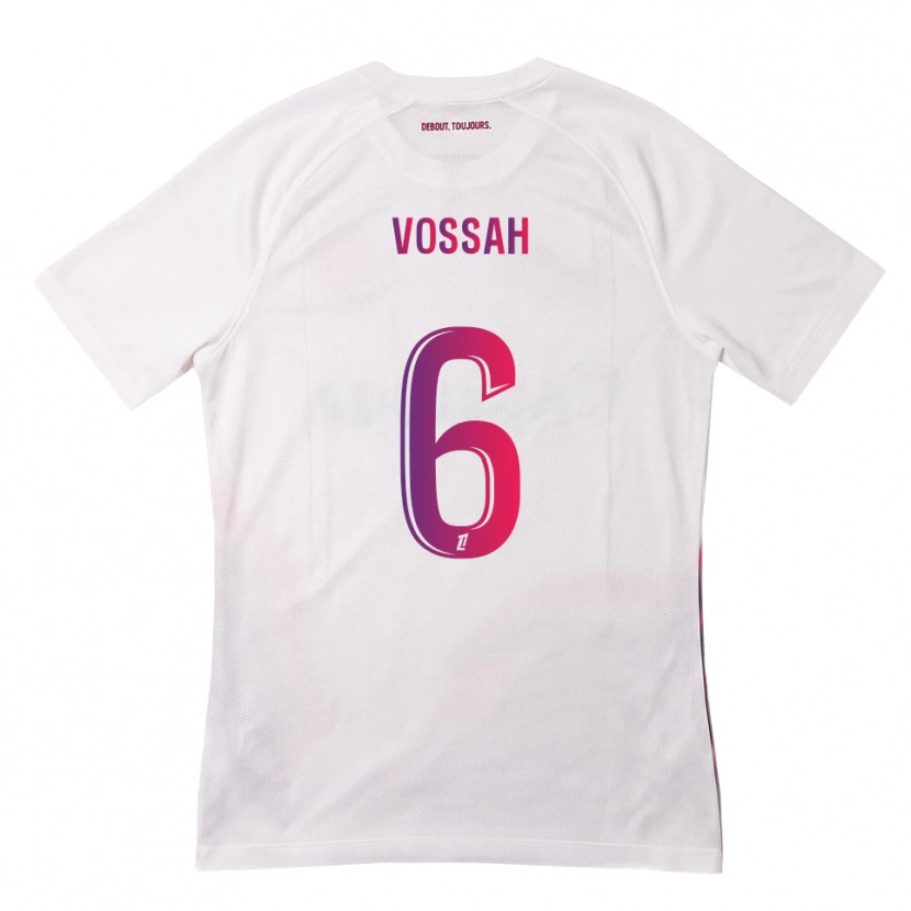 Danxen Dámské Alexis Vossah #6 Bílá Růžová Fialová Daleko Hráčské Dresy 2026/27 Dres