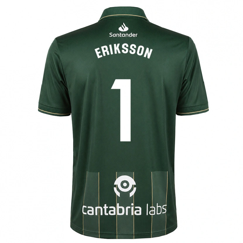Danxen Dámské Simon Eriksson #1 Tmavě Šedá Bílá Daleko Hráčské Dresy 2026/27 Dres