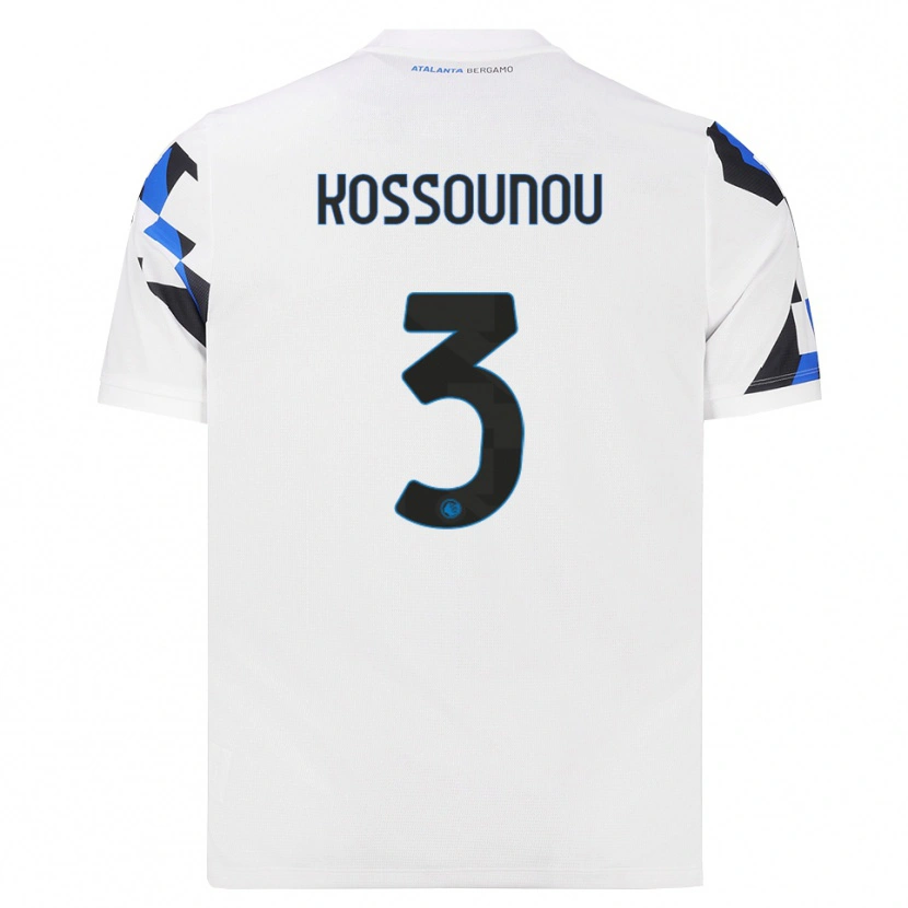 Danxen Dámské Odilon Kossounou #3 Bílá Červená Modrá Daleko Hráčské Dresy 2026/27 Dres