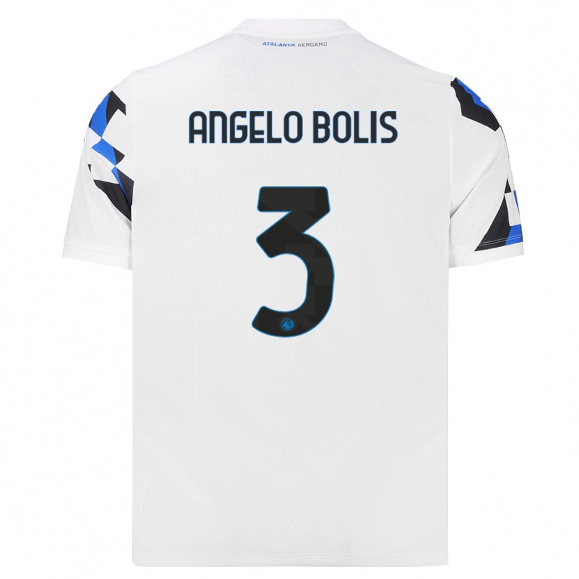 Danxen Dámské Tommaso Angelo Bolis #3 Bílá Červená Modrá Daleko Hráčské Dresy 2026/27 Dres