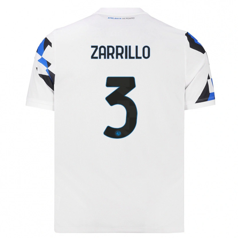 Danxen Dámské Antonio Zarrillo #3 Bílá Červená Modrá Daleko Hráčské Dresy 2026/27 Dres