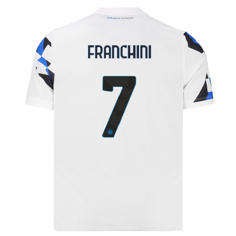 Danxen Dámské Alessandro Franchini #7 Bílá Červená Modrá Daleko Hráčské Dresy 2026/27 Dres