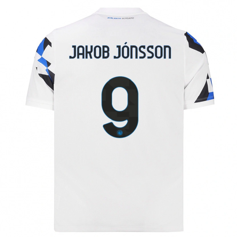 Danxen Dámské Birkir Jakob Jónsson #9 Bílá Červená Modrá Daleko Hráčské Dresy 2026/27 Dres
