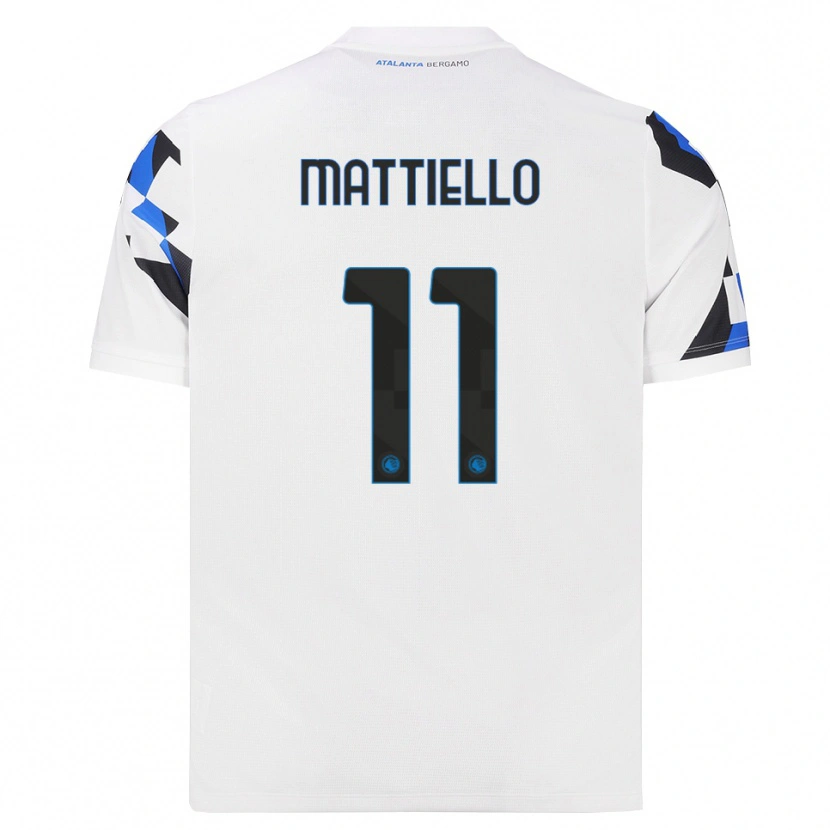 Danxen Dámské Federico Mattiello #11 Bílá Červená Modrá Daleko Hráčské Dresy 2026/27 Dres