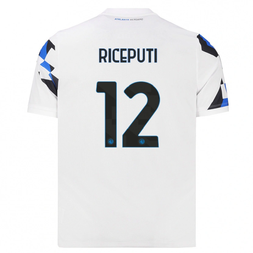 Danxen Dámské Davide Riceputi #12 Bílá Červená Modrá Daleko Hráčské Dresy 2026/27 Dres