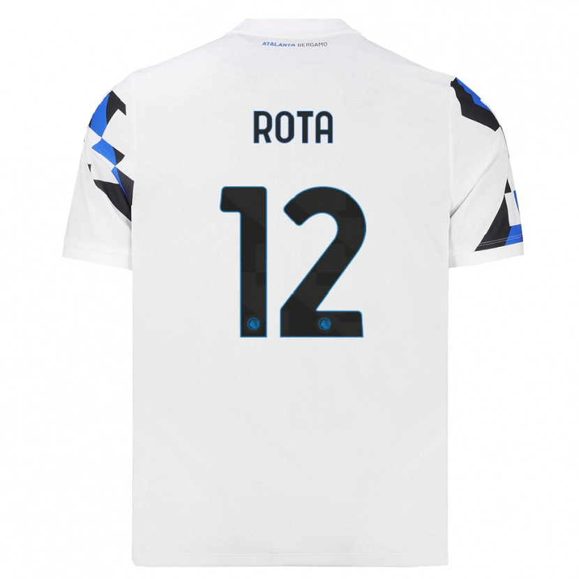Danxen Dámské Nicolò Rota #12 Bílá Červená Modrá Daleko Hráčské Dresy 2026/27 Dres