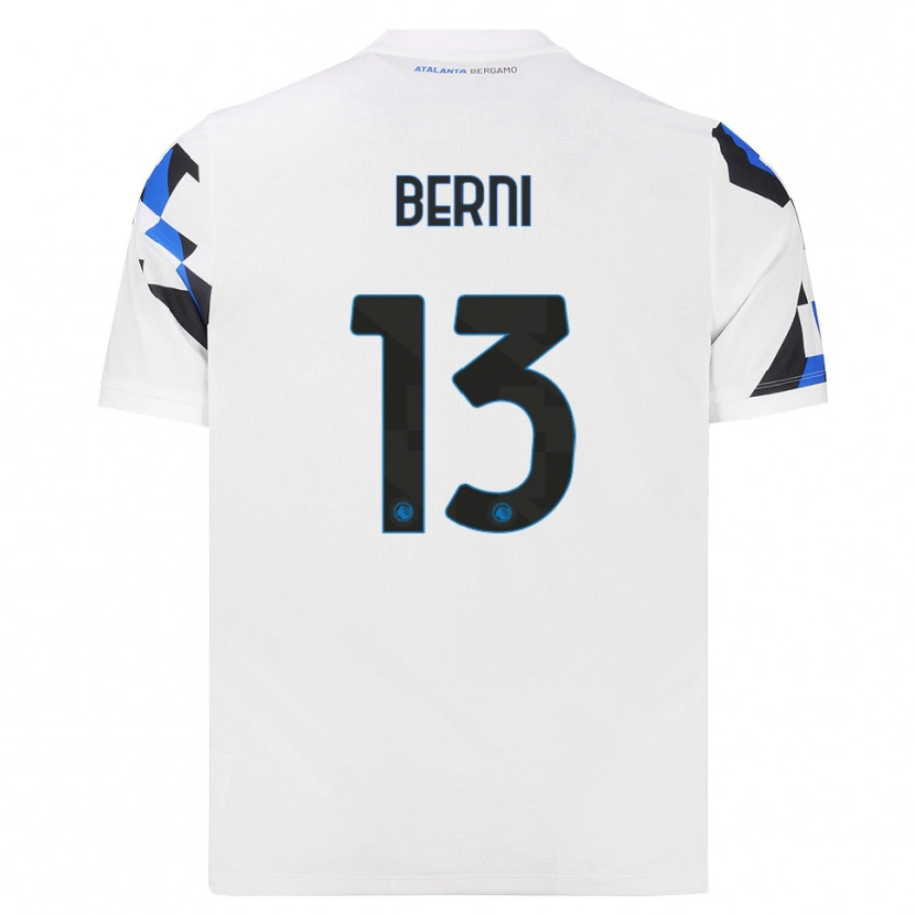 Danxen Dámské Matteo Berni #13 Bílá Červená Modrá Daleko Hráčské Dresy 2026/27 Dres