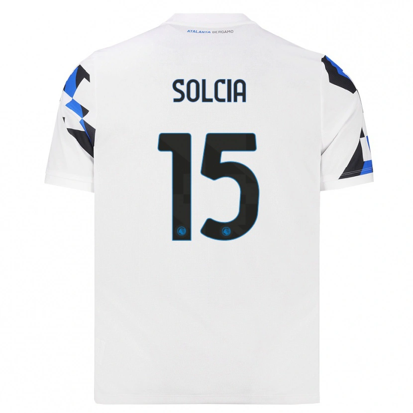 Danxen Dámské Daniele Solcia #15 Bílá Červená Modrá Daleko Hráčské Dresy 2026/27 Dres