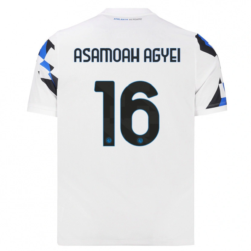 Danxen Dámské Yaw Asamoah Agyei #16 Bílá Červená Modrá Daleko Hráčské Dresy 2026/27 Dres