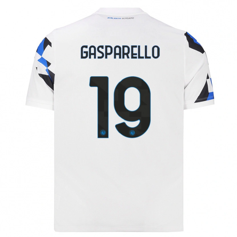 Danxen Dámské Francesco Gasparello #19 Bílá Červená Modrá Daleko Hráčské Dresy 2026/27 Dres