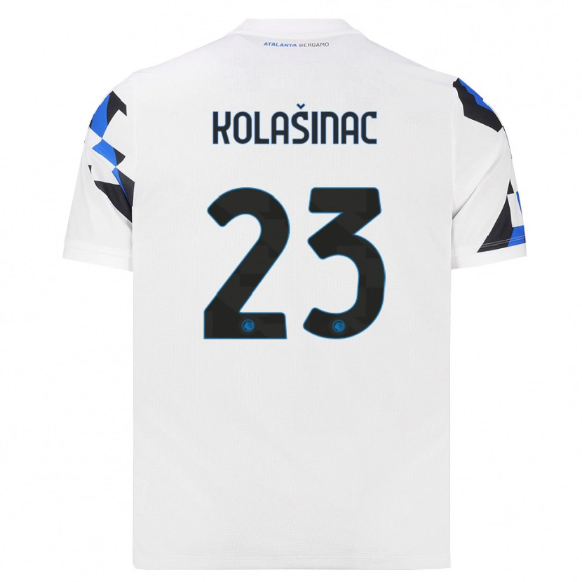 Danxen Dámské Sead Kolasinac #23 Bílá Červená Modrá Daleko Hráčské Dresy 2026/27 Dres