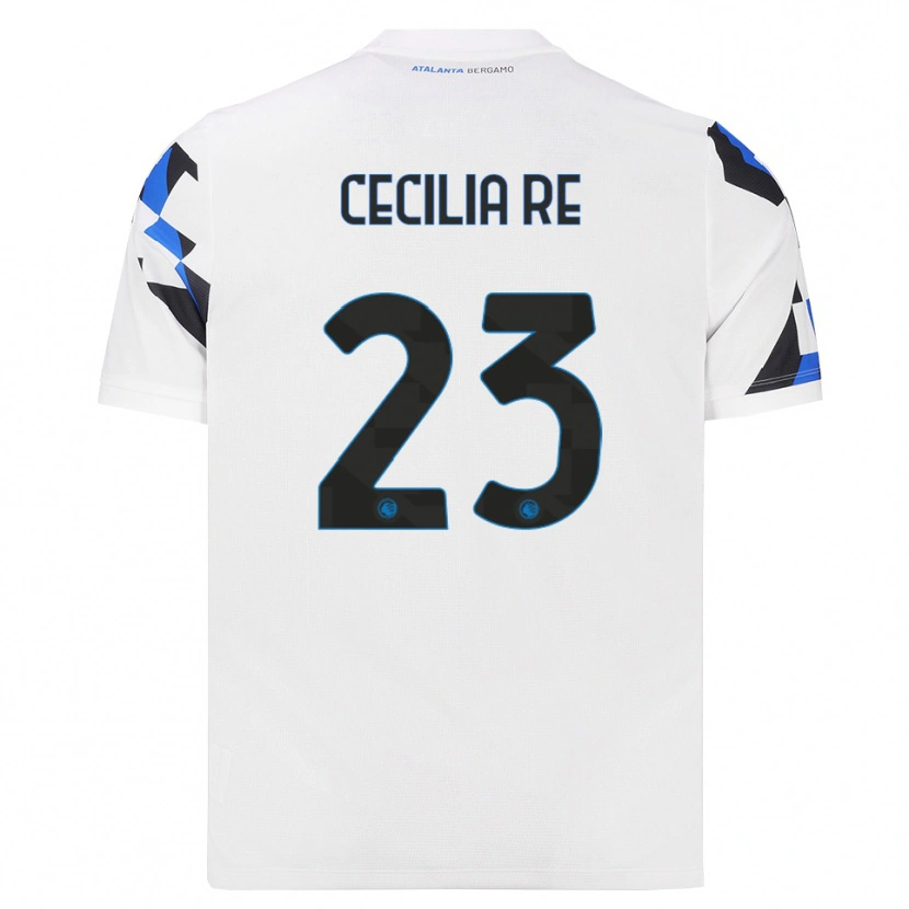 Danxen Dámské Cecilia Re #23 Bílá Červená Modrá Daleko Hráčské Dresy 2026/27 Dres