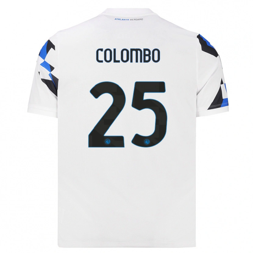 Danxen Dámské Matteo Colombo #25 Bílá Červená Modrá Daleko Hráčské Dresy 2026/27 Dres