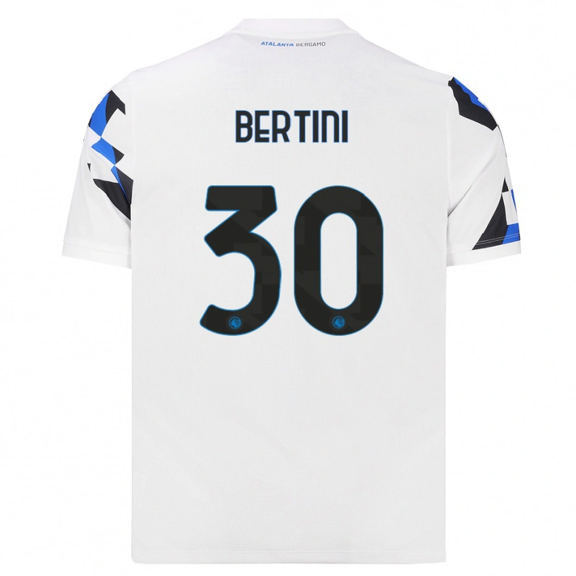 Danxen Dámské Tommaso Bertini #30 Bílá Červená Modrá Daleko Hráčské Dresy 2026/27 Dres