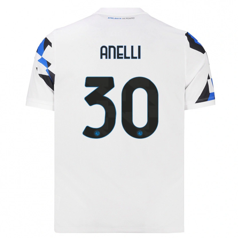 Danxen Dámské Alessandro Anelli #30 Bílá Červená Modrá Daleko Hráčské Dresy 2026/27 Dres