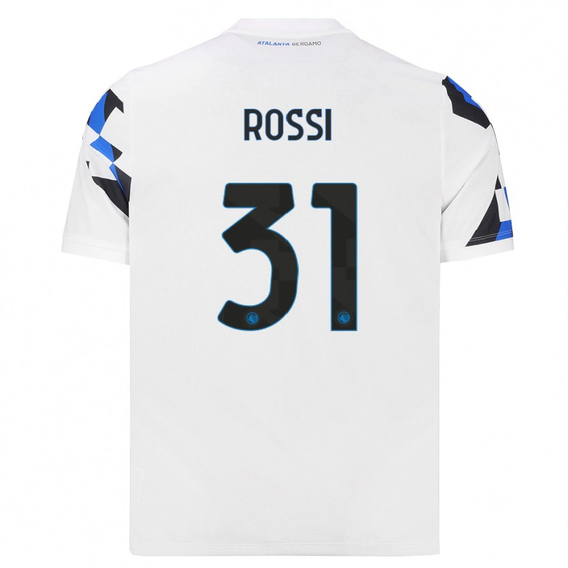 Danxen Dámské Francesco Rossi #31 Bílá Červená Modrá Daleko Hráčské Dresy 2026/27 Dres