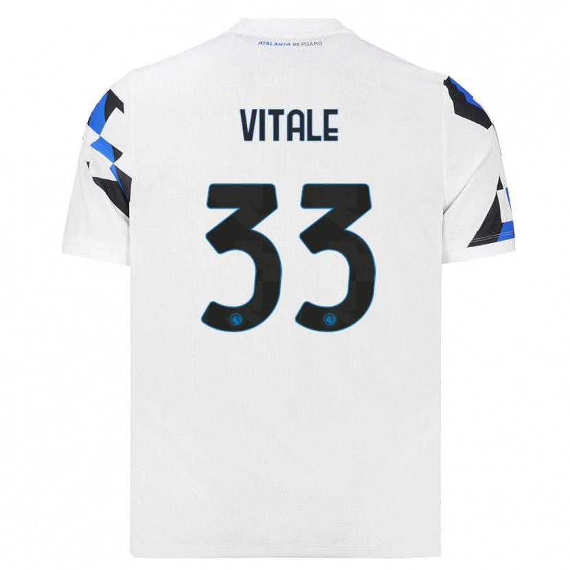 Danxen Dámské Francesca Vitale #33 Bílá Červená Modrá Daleko Hráčské Dresy 2026/27 Dres