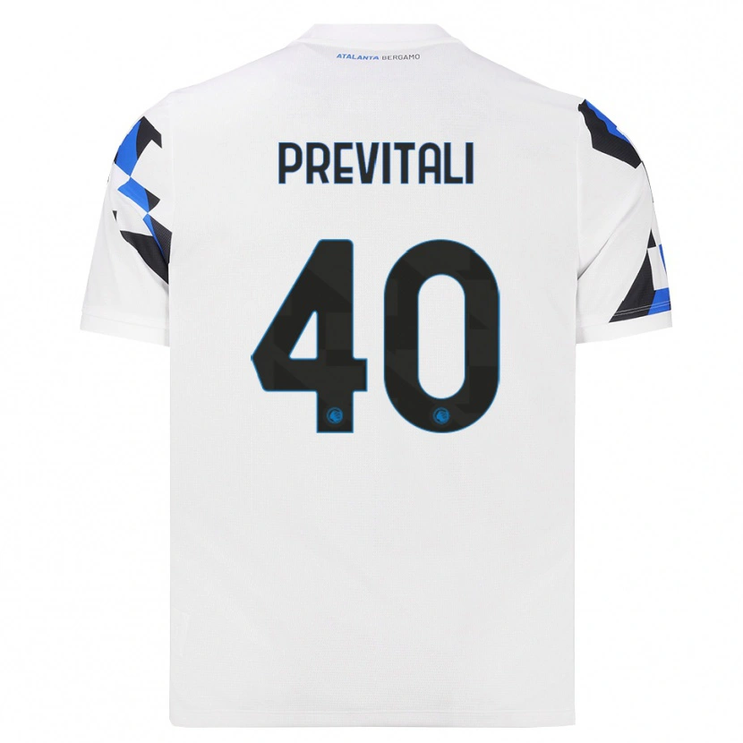 Danxen Dámské Cristian Previtali #40 Bílá Červená Modrá Daleko Hráčské Dresy 2026/27 Dres