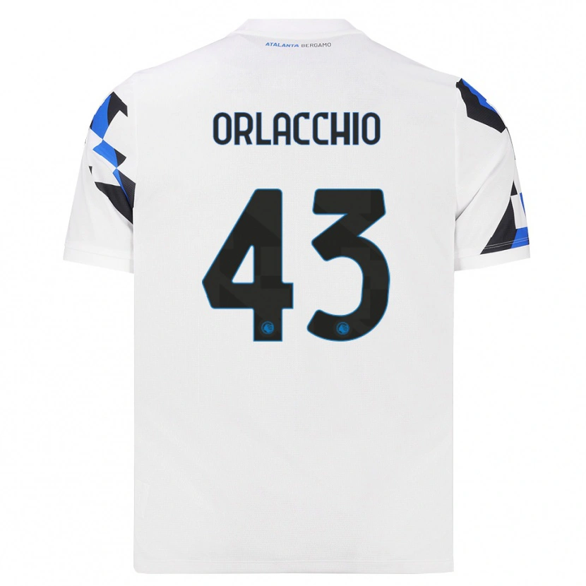 Danxen Dámské Angelo Orlacchio #43 Bílá Červená Modrá Daleko Hráčské Dresy 2026/27 Dres
