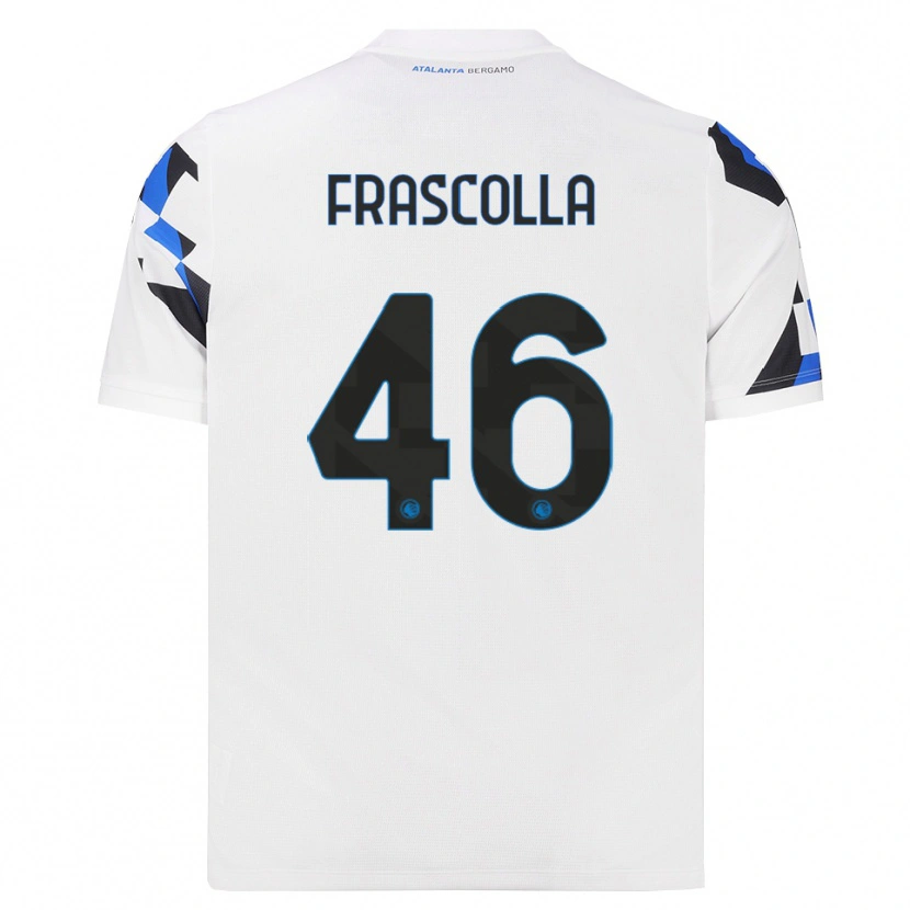 Danxen Dámské Andrea Frascolla #46 Bílá Červená Modrá Daleko Hráčské Dresy 2026/27 Dres