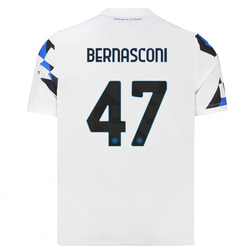 Danxen Dámské Lorenzo Bernasconi #47 Bílá Červená Modrá Daleko Hráčské Dresy 2026/27 Dres