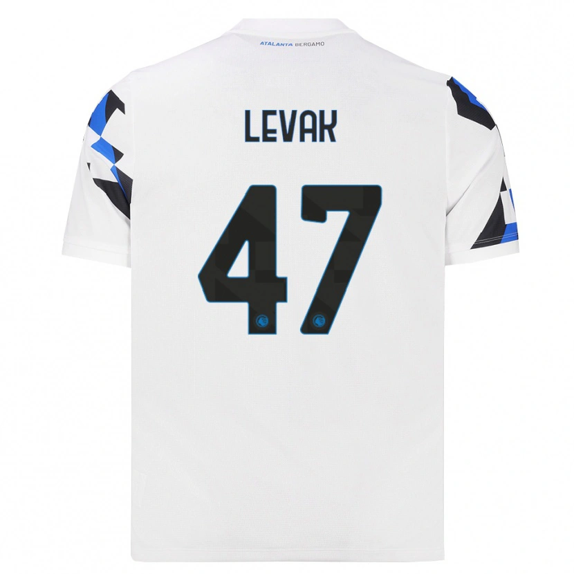 Danxen Dámské Sergej Levak #47 Bílá Červená Modrá Daleko Hráčské Dresy 2026/27 Dres