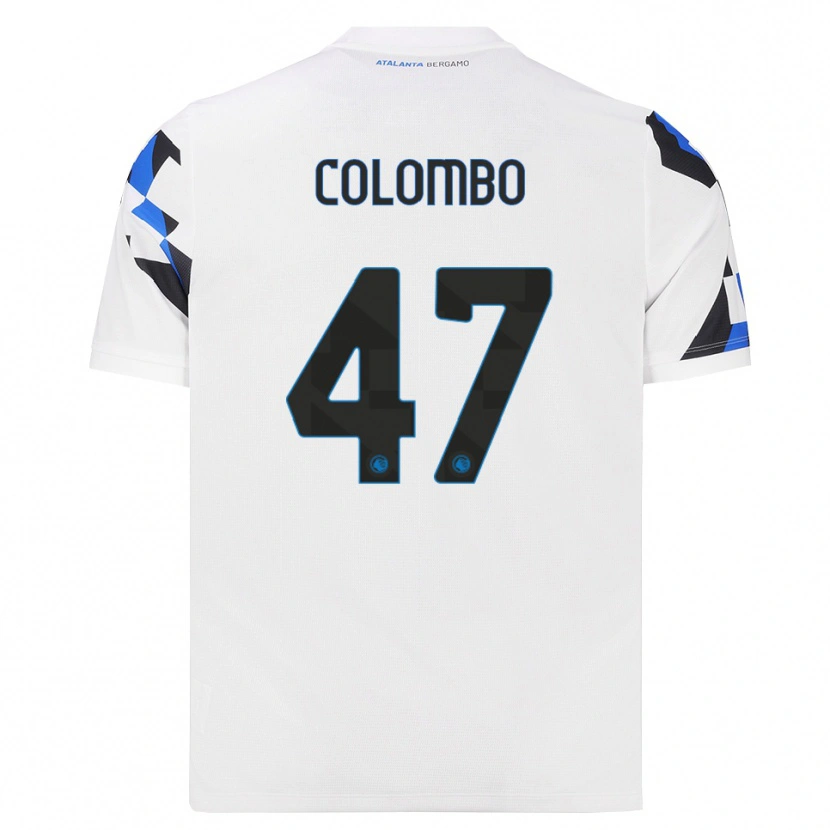 Danxen Dámské Matteo Colombo #47 Bílá Červená Modrá Daleko Hráčské Dresy 2026/27 Dres