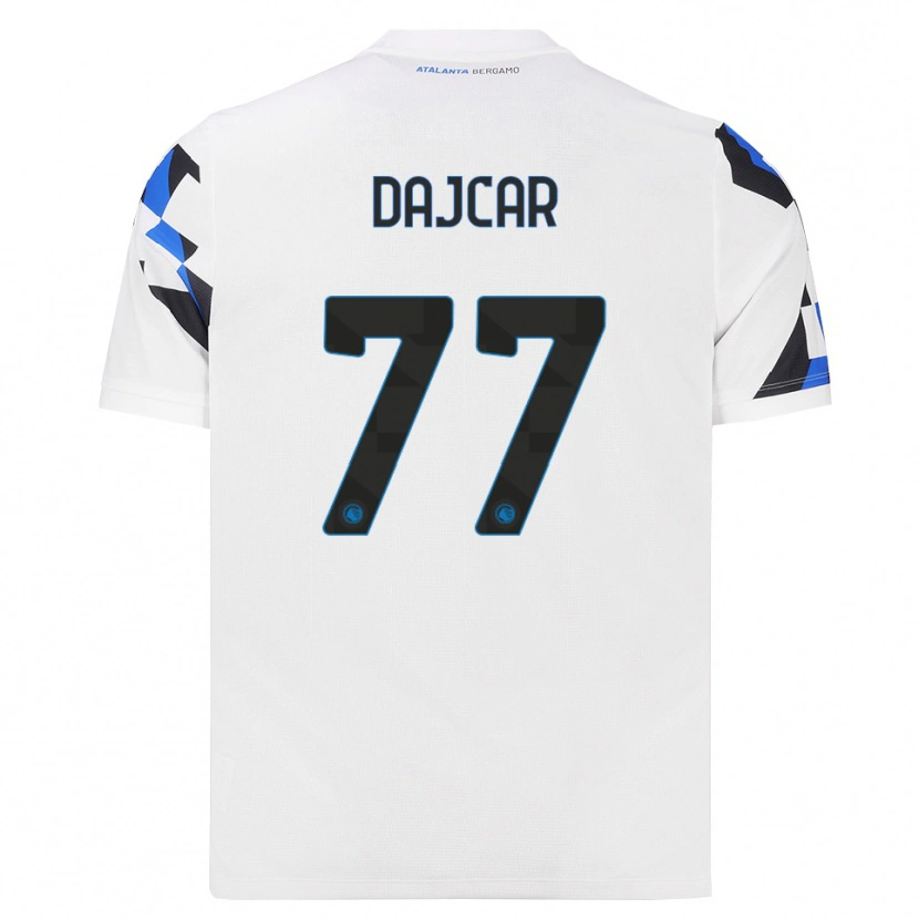 Danxen Dámské Matevz Dajcar #77 Bílá Červená Modrá Daleko Hráčské Dresy 2026/27 Dres