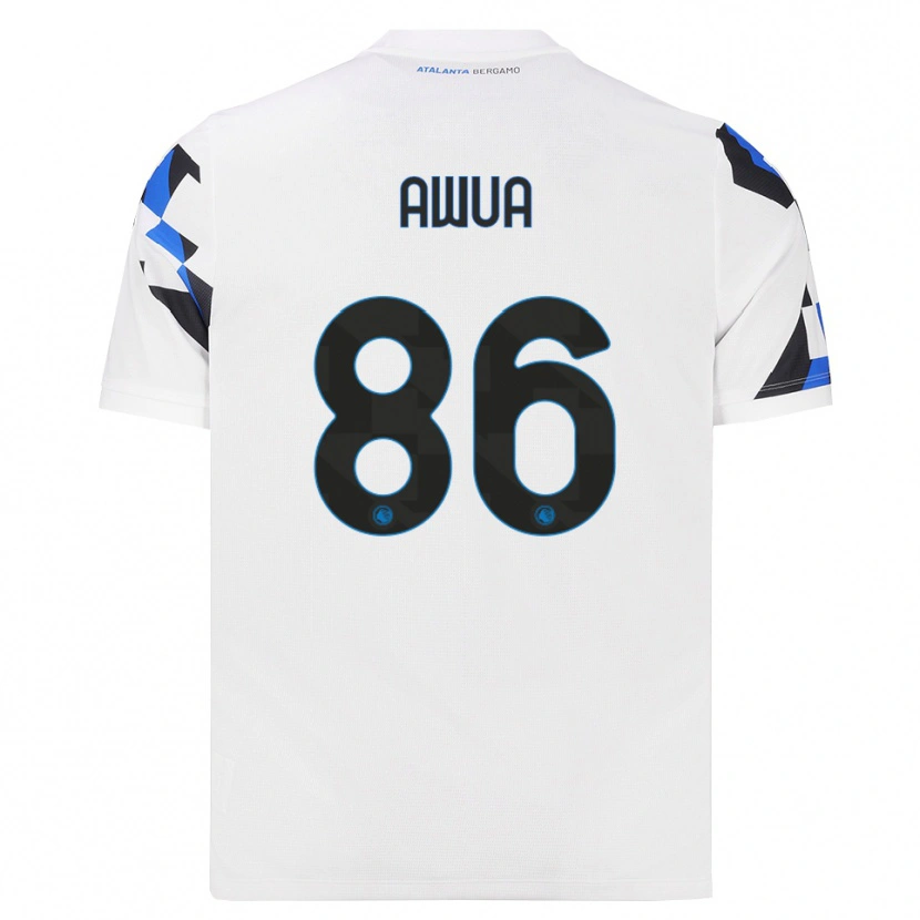 Danxen Dámské Theophilus Awua #86 Bílá Červená Modrá Daleko Hráčské Dresy 2026/27 Dres