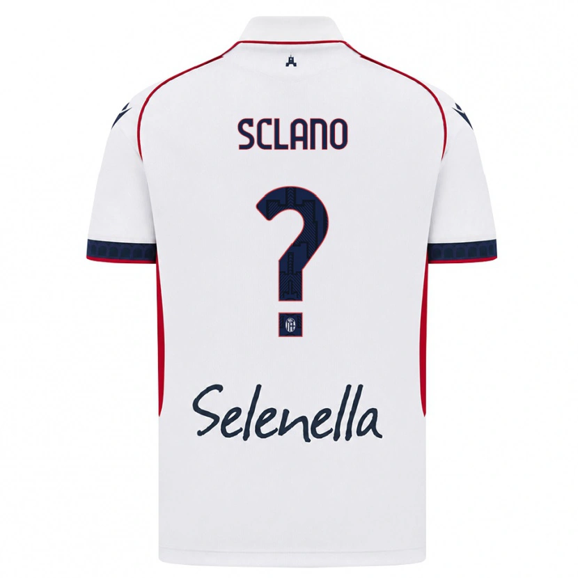 Danxen Dámské Saymon Sclano #0 Bílá Červená Královská Modř Daleko Hráčské Dresy 2026/27 Dres