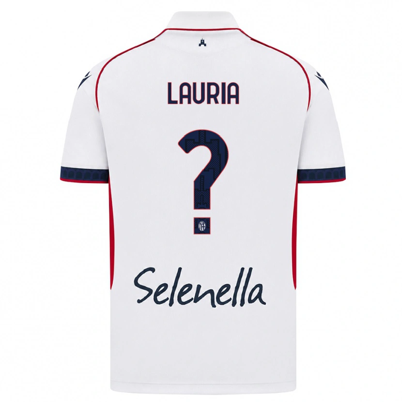 Danxen Dámské Nicole Lauria #0 Bílá Červená Královská Modř Daleko Hráčské Dresy 2026/27 Dres