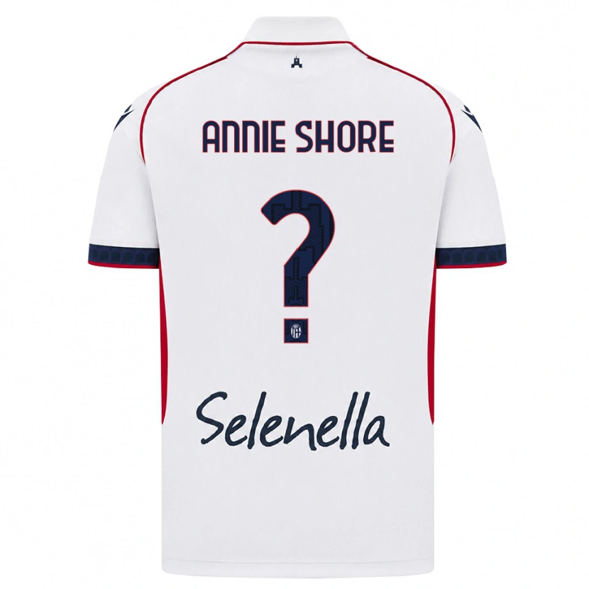 Danxen Dámské Margot Annie Shore #0 Bílá Červená Královská Modř Daleko Hráčské Dresy 2026/27 Dres