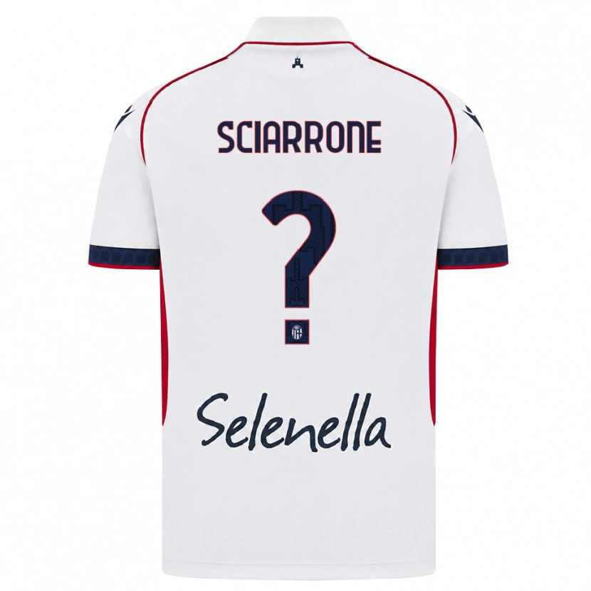 Danxen Dámské Beatrice Sciarrone #0 Bílá Červená Královská Modř Daleko Hráčské Dresy 2026/27 Dres