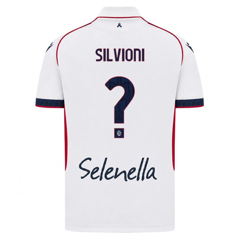 Danxen Dámské Ludovica Silvioni #0 Bílá Červená Královská Modř Daleko Hráčské Dresy 2026/27 Dres