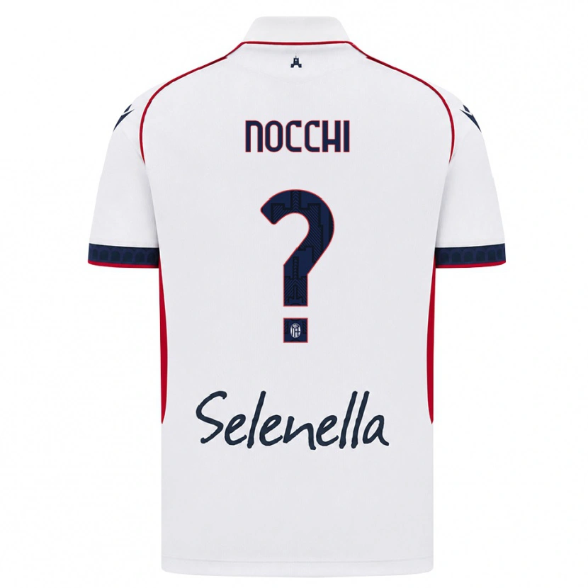 Danxen Dámské Isotta Nocchi #0 Bílá Červená Královská Modř Daleko Hráčské Dresy 2026/27 Dres