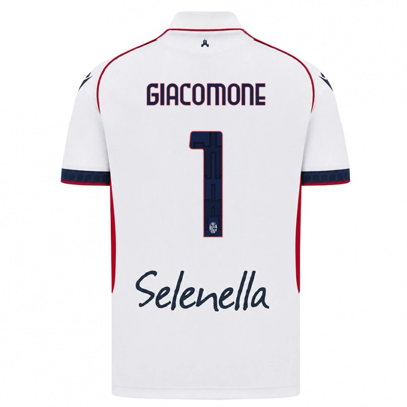 Danxen Dámské Giacomo Giacomone #1 Bílá Červená Královská Modř Daleko Hráčské Dresy 2026/27 Dres