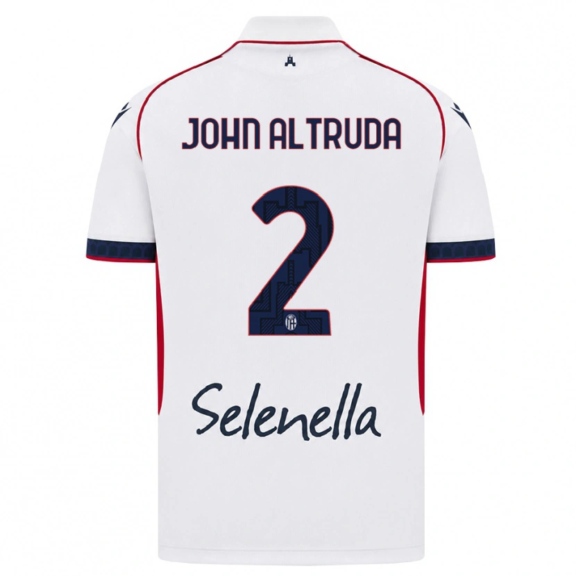 Danxen Dámské Alessandro John Altruda #2 Bílá Červená Královská Modř Daleko Hráčské Dresy 2026/27 Dres