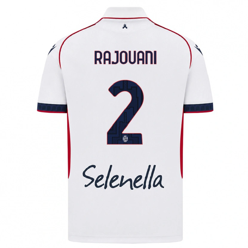 Danxen Dámské Yassir Rajouani #2 Bílá Červená Královská Modř Daleko Hráčské Dresy 2026/27 Dres