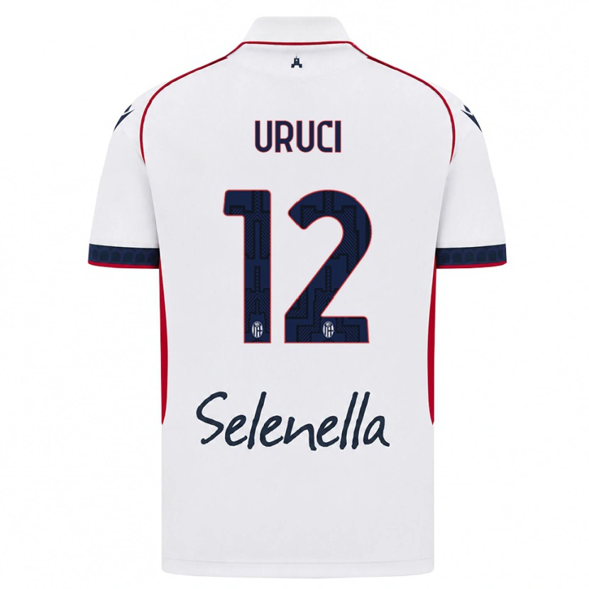 Danxen Dámské Klejton Uruci #12 Bílá Červená Královská Modř Daleko Hráčské Dresy 2026/27 Dres