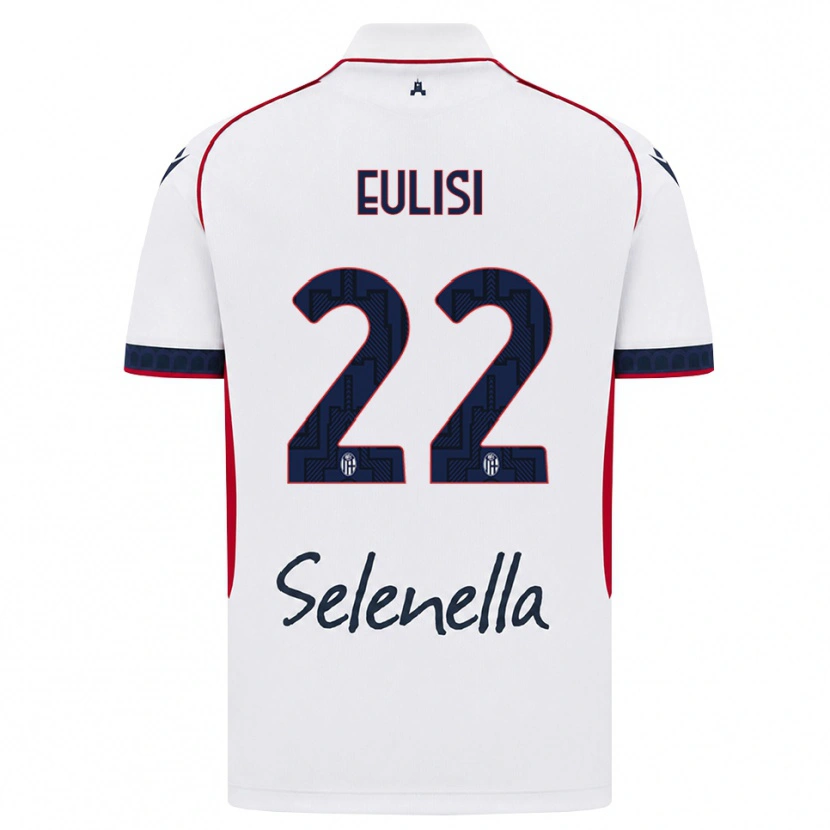 Danxen Dámské Gabriele Eulisi #22 Bílá Červená Královská Modř Daleko Hráčské Dresy 2026/27 Dres