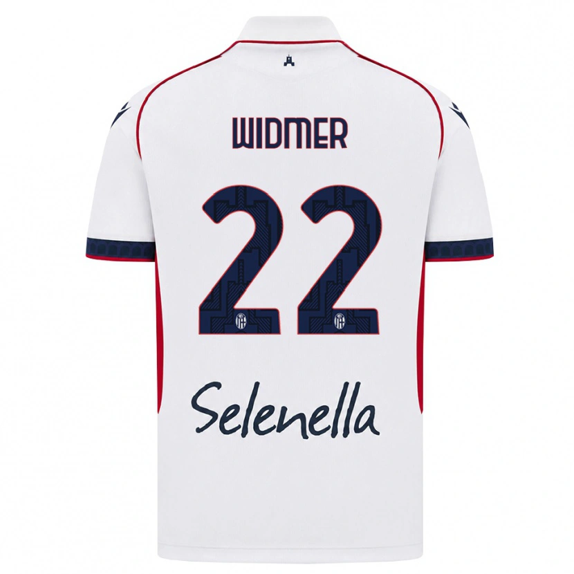Danxen Dámské Renato Widmer D’autilia #22 Bílá Červená Královská Modř Daleko Hráčské Dresy 2026/27 Dres