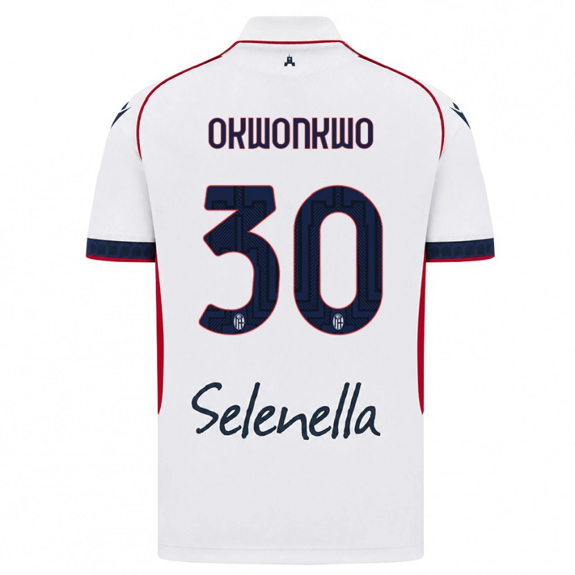 Danxen Dámské Orji Okwonkwo #30 Bílá Červená Královská Modř Daleko Hráčské Dresy 2026/27 Dres