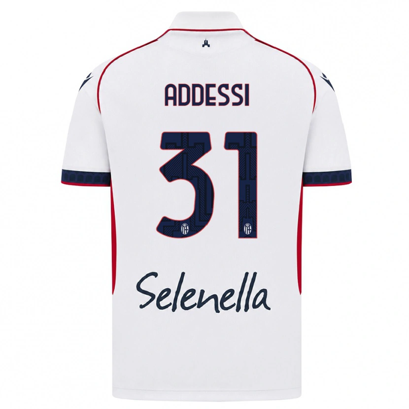 Danxen Dámské Simone Addessi #31 Bílá Červená Královská Modř Daleko Hráčské Dresy 2026/27 Dres