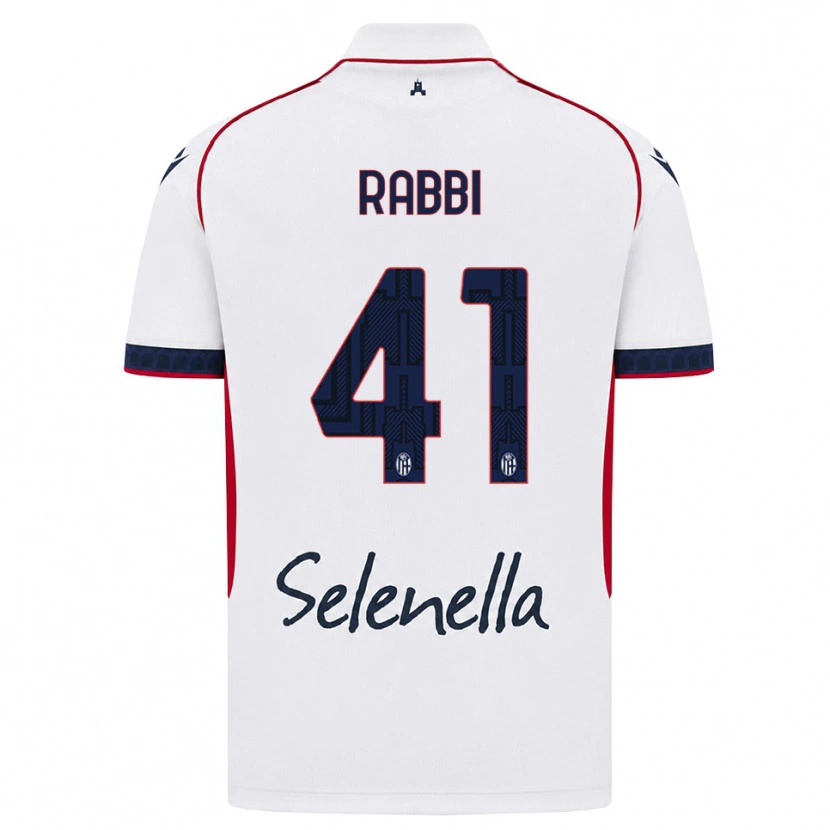 Danxen Dámské Giovanni Rabbi #41 Bílá Červená Královská Modř Daleko Hráčské Dresy 2026/27 Dres