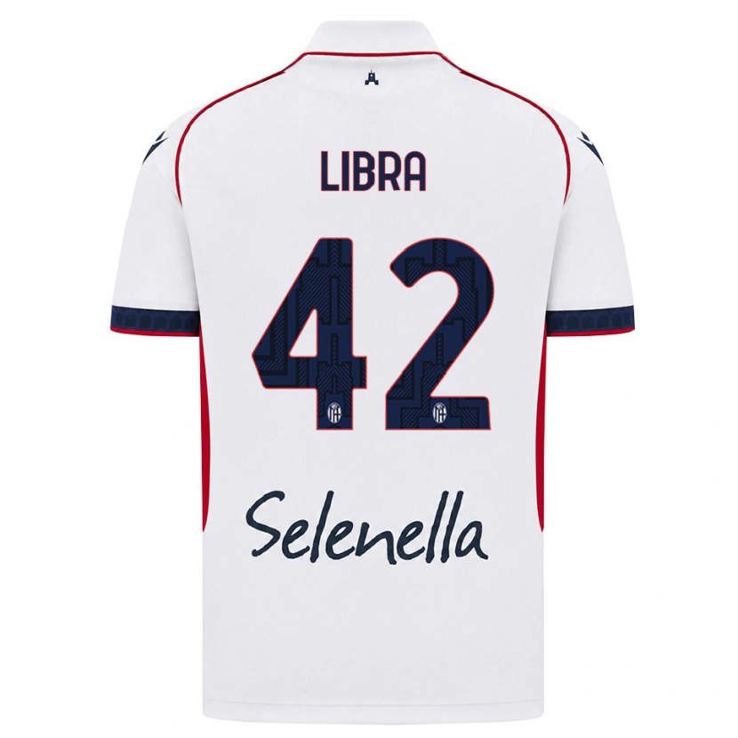 Danxen Dámské Marco Libra #42 Bílá Červená Královská Modř Daleko Hráčské Dresy 2026/27 Dres